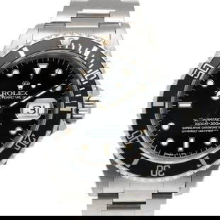 Rolex Submariner Oyster Perpetual Watch Stainless Steel 16610 Men's: Rolex Submariner Oyster Perpetual Watch Stainless Steel 16610 Men's Brand: Rolex Line: Submariner Gender: Men Display: Analog Material (Case): Stainless steel Material (Band): Stainless steel Color: S