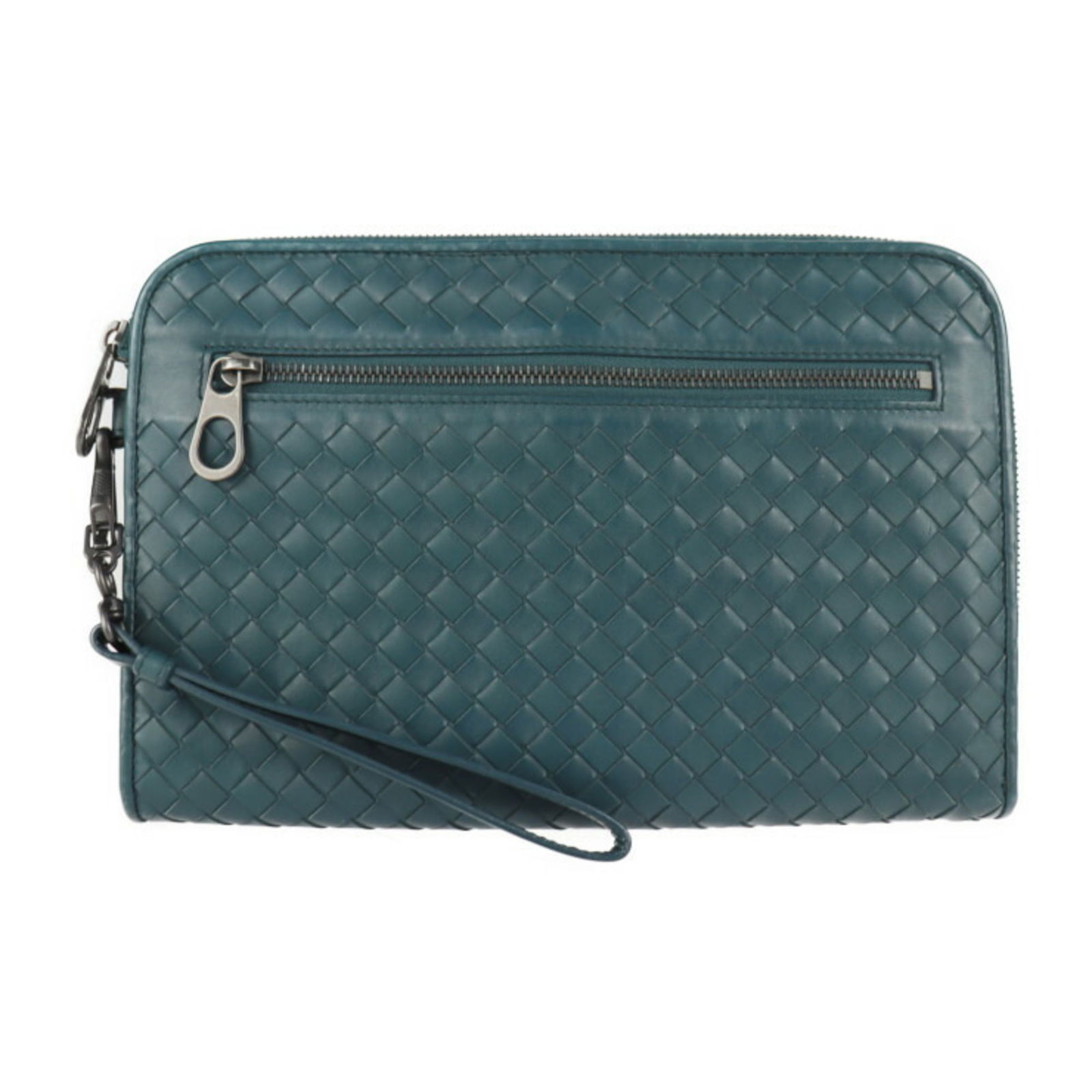 BOTTEGA VENETA Bottega Veneta Intrecciato Document Case VN Urban Dock Second Bag 493190 Leather: BOTTEGA VENETA Bottega Veneta Intrecciato Document Case VN Urban Dock Second Bag 493190 Leather Green Series L-shaped Zipper Clutch Handbag Hand Strap Brand: Bottega Veneta Line: Intrecciato Type: Clu