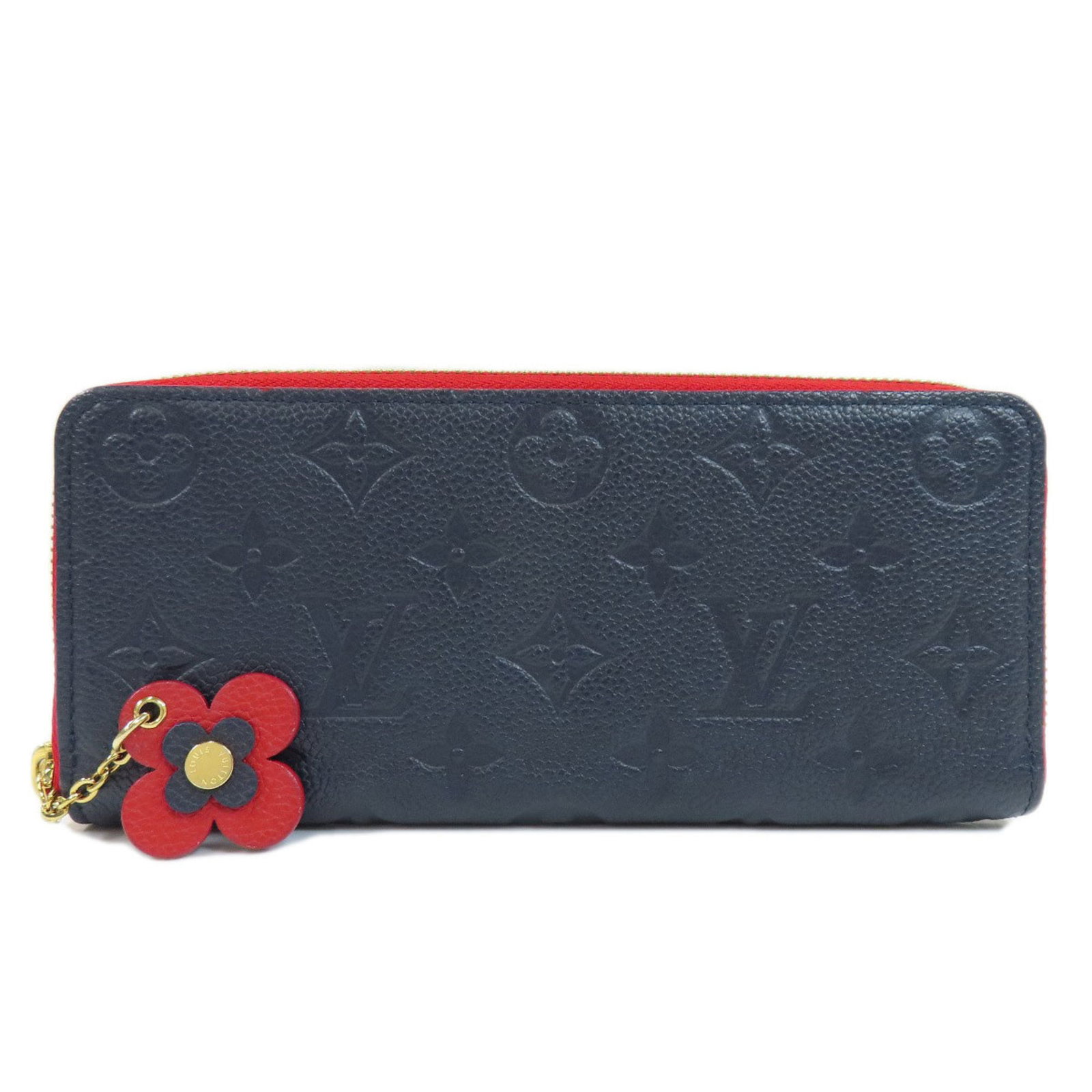 Louis Vuitton M68325 Portefeuille Clemence Flower Long Wallet Amplant Women's LOUIS VUITTON: Louis Vuitton M68325 Portefeuille Clemence Flower Long Wallet Amplant Women's LOUIS VUITTON Brand: Louis Vuitton Line: Empreinte Type: Long wallet (bi-fold) Gender: Women Material: Monogram Empreinte 