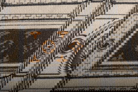 Vuitton New Fornasetti LIm.Ed. Blanket: Vuitton New Fornasetti LIm.Ed. Blanket Brand: Louis Vuitton Dimensions: Height: 55 in (139.7 cm)Length: 75 in (190.5 cm) Place of Origin: Italy Period: 2010- Pre-Owned The BIDHAUS Guarantee: All items