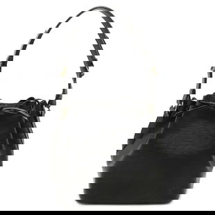 LOUIS VUITTON Epi Petit Noe Shoulder Bag Leather Noir Black M59012: LOUIS VUITTON Epi Petit Noe Shoulder Bag Leather Noir Black M59012 Brand: Louis Vuitton Line: Epi Model: M59012 Type: Shoulder bag Material: Epi leather Epi leather: Color: Black Noir Adjustable Strap