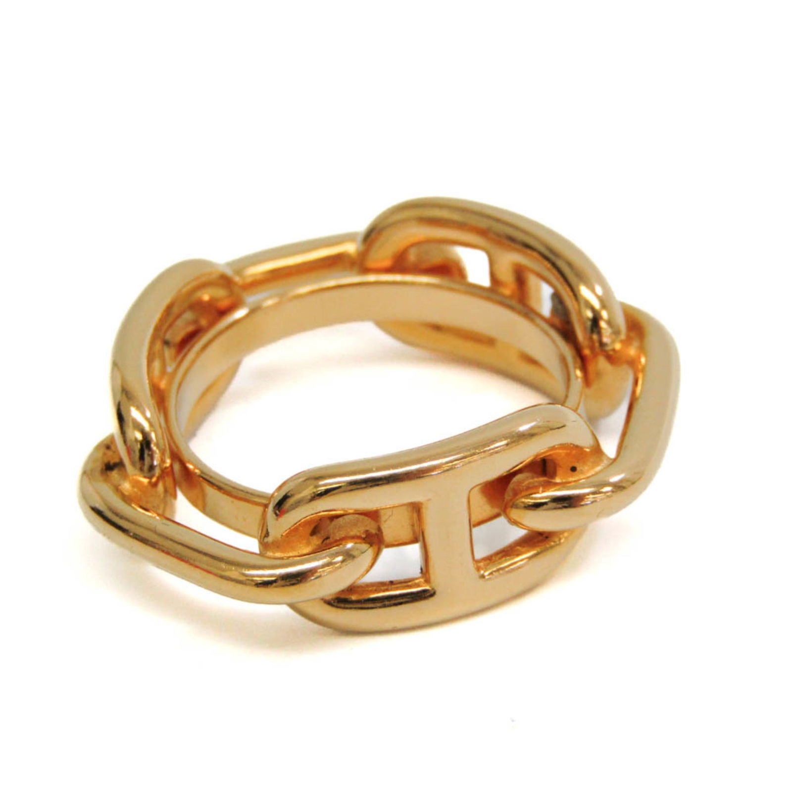 Hermes Metal Scarf Ring Gold Lugate Shane Dunkle: Hermes Metal Scarf Ring Gold Lugate Shane Dunkle Brand: Hermes Model: Lugate Shane Dunkle Type: Scarf ring Gender: Women Material: Metal Metal: Color: Gold Size (HxWxD): 3cm x 3cm x 1cm / 1.18 x 1.18