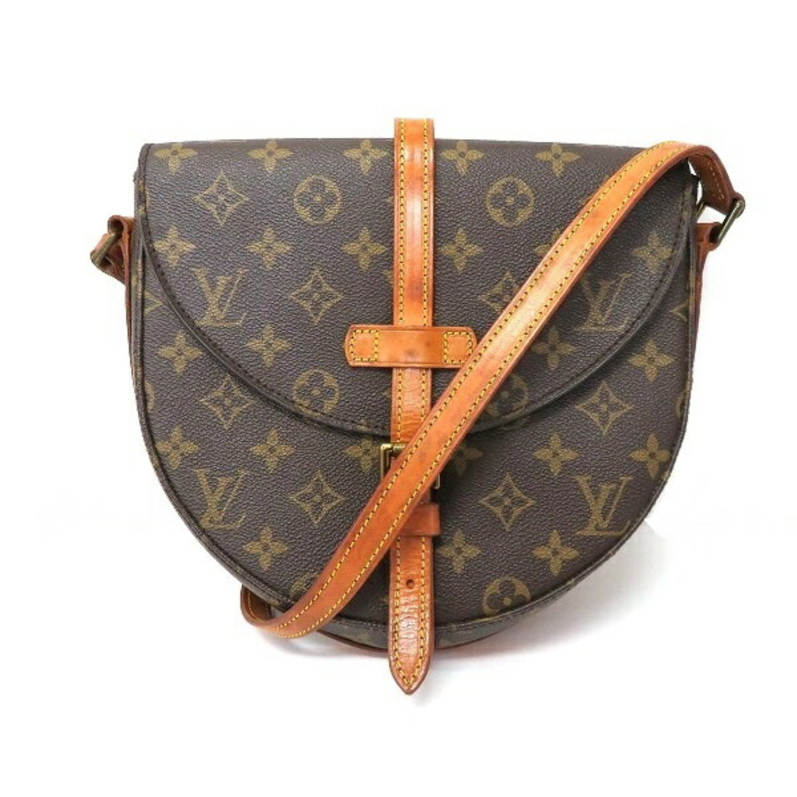 Louis Vuitton Monogram Chantilly MM M51233 Bag Shoulder Ladies: Louis Vuitton Monogram Chantilly MM M51233 Bag Shoulder Ladies Brand: Louis Vuitton Line: Monogram Model: M51233 Type: Shoulder bag Color: Brown Gender: Women Size (HxWxD): 20.5cm x 23cm x 6cm / 8.07 
