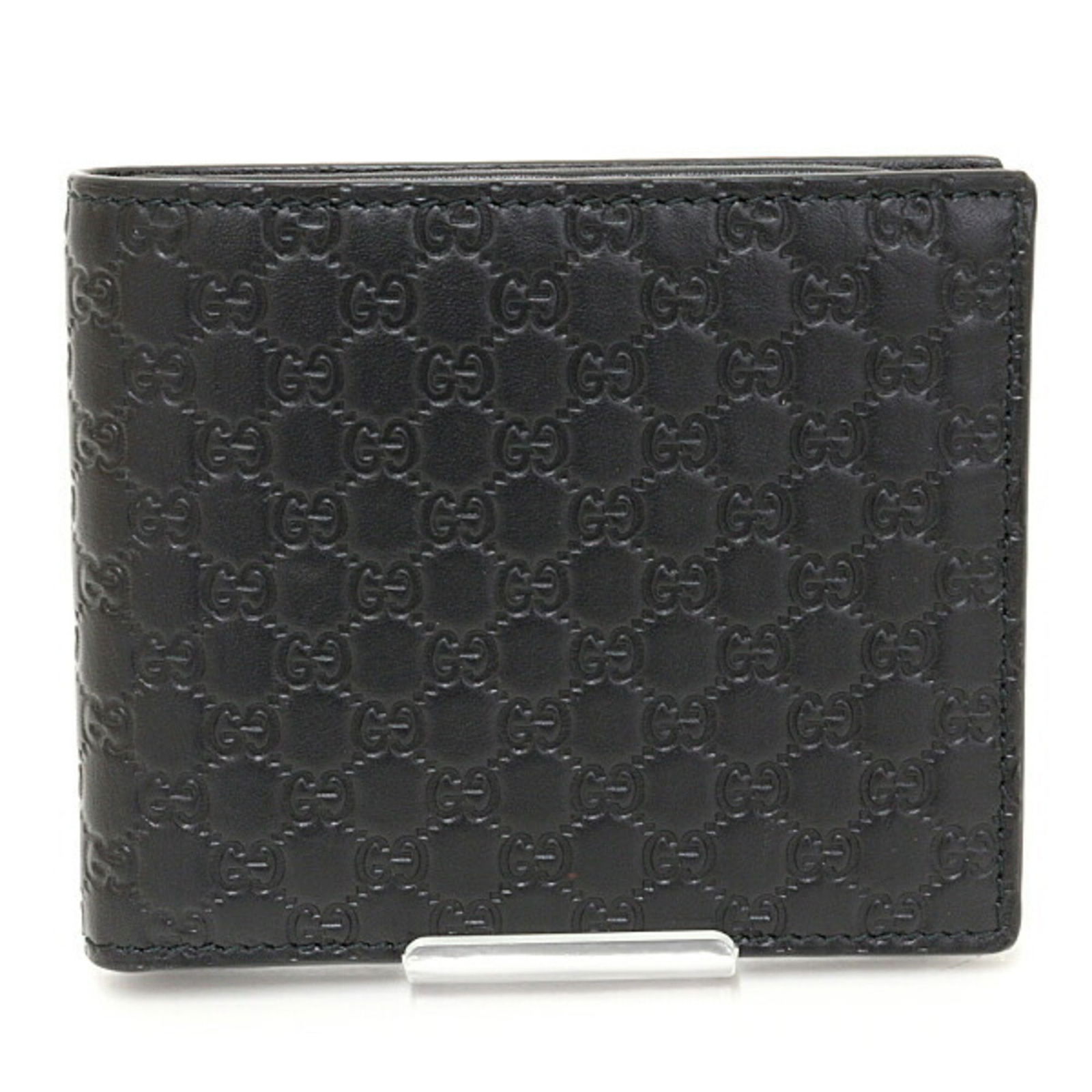 Gucci GUCCI Bifold Wallet Shima GG Embossed 544472 BMJ1N Black: Gucci GUCCI Bifold Wallet Shima GG Embossed 544472 BMJ1N Black Brand: Gucci Line: Guccissima Model: 544472 Country of Origin: Italy Type: Wallet (bi-fold) Gender: Men Material: Leather Leather: Color: