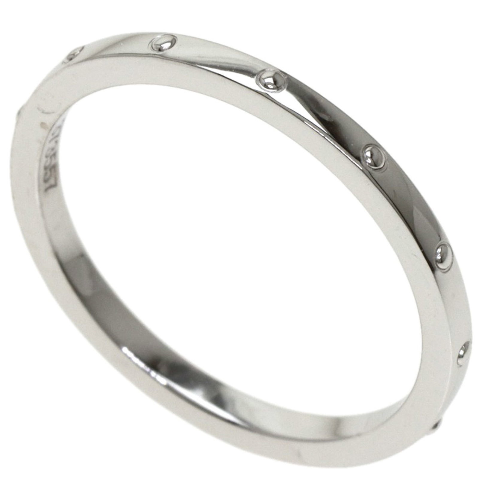 Louis Vuitton Berg Amplies #53 Ring K18 White Gold Ladies LOUIS VUITTON: Louis Vuitton Berg Amplies #53 Ring K18 White Gold Ladies LOUIS VUITTON Brand: Louis Vuitton Type: Band ring Gender: Women Material: White gold (18K) US Size: 6.5 Width: 1.7mm / 0.07 Weight: 2.2g / 0.