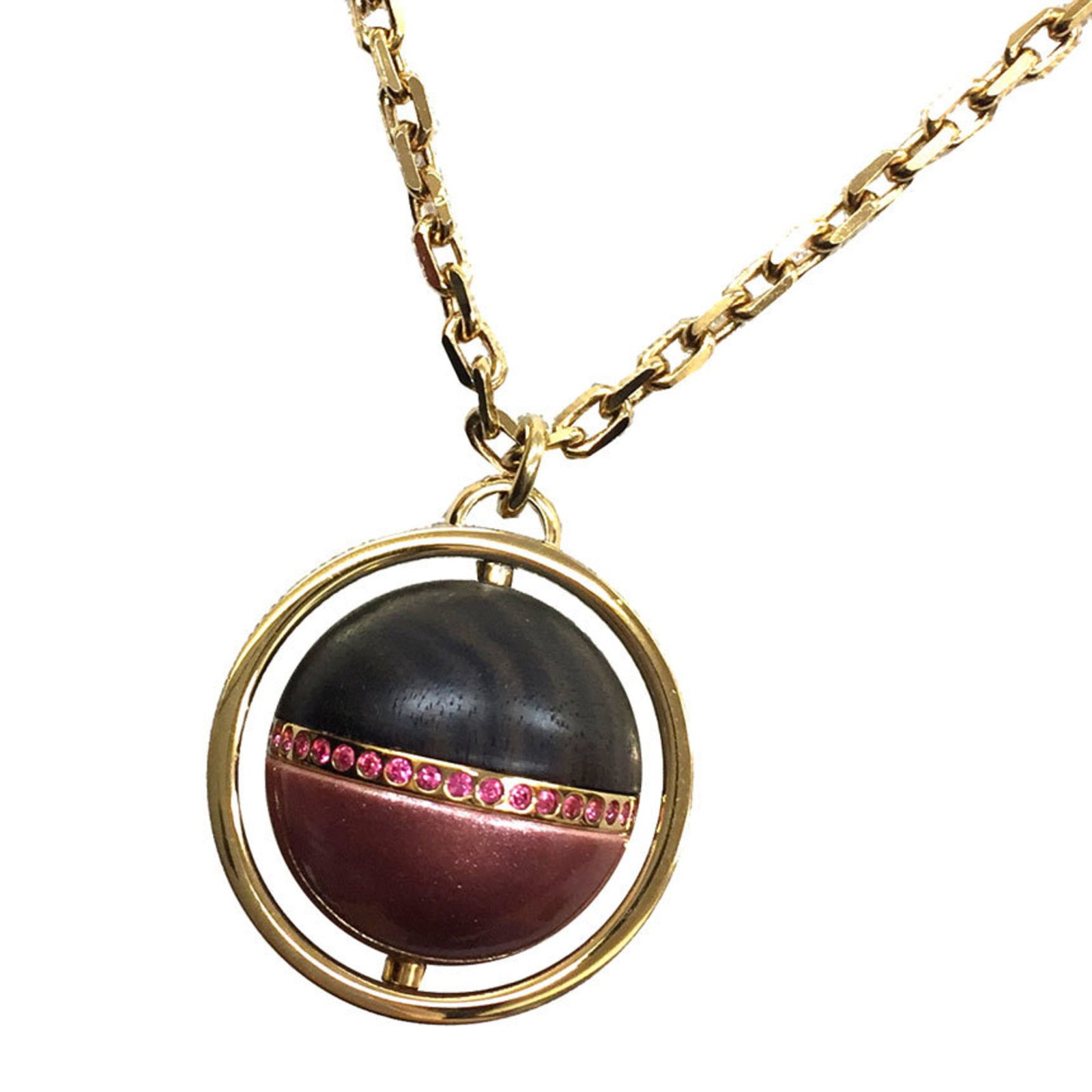 Louis Vuitton LOUIS VUITTON Pandantif Magnetic Glitter M66856 Pendant Necklace Pink: Louis Vuitton LOUIS VUITTON Pandantif Magnetic Glitter M66856 Pendant Necklace Pink Brand: Louis Vuitton Necklace Type: Pendant necklace Pendant Type: Pendant Gender: Women Material: Brass Wood Color: