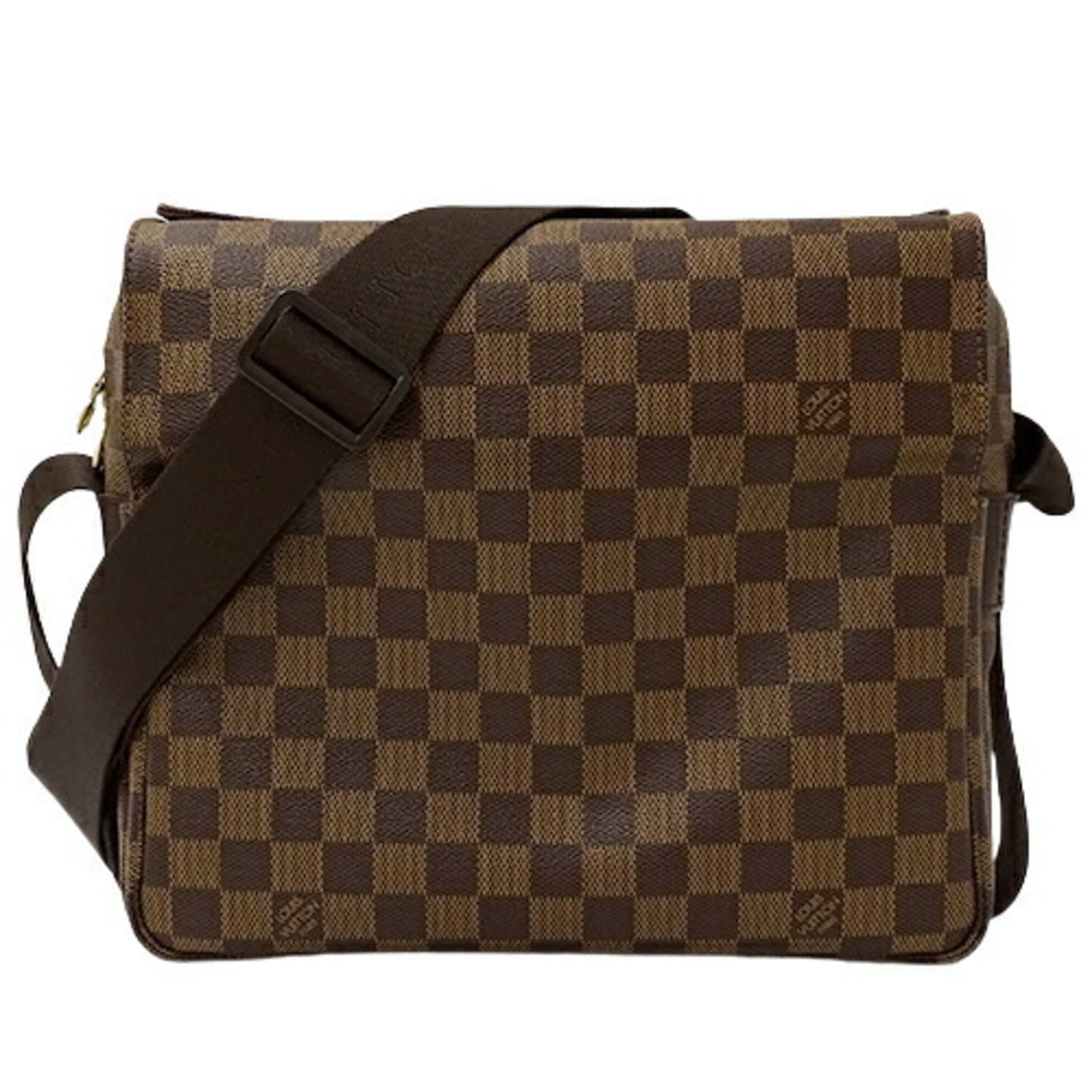 Louis Vuitton LOUIS VUITTON Bag Damier Men's Shoulder Naviglio N45255 Brown: Louis Vuitton LOUIS VUITTON Bag Damier Men's Shoulder Naviglio N45255 Brown Brand: Louis Vuitton Model: N45255 / SR1016 Country of Origin: France Type: Messenger bag Shoulder bag Material: Damier Canv