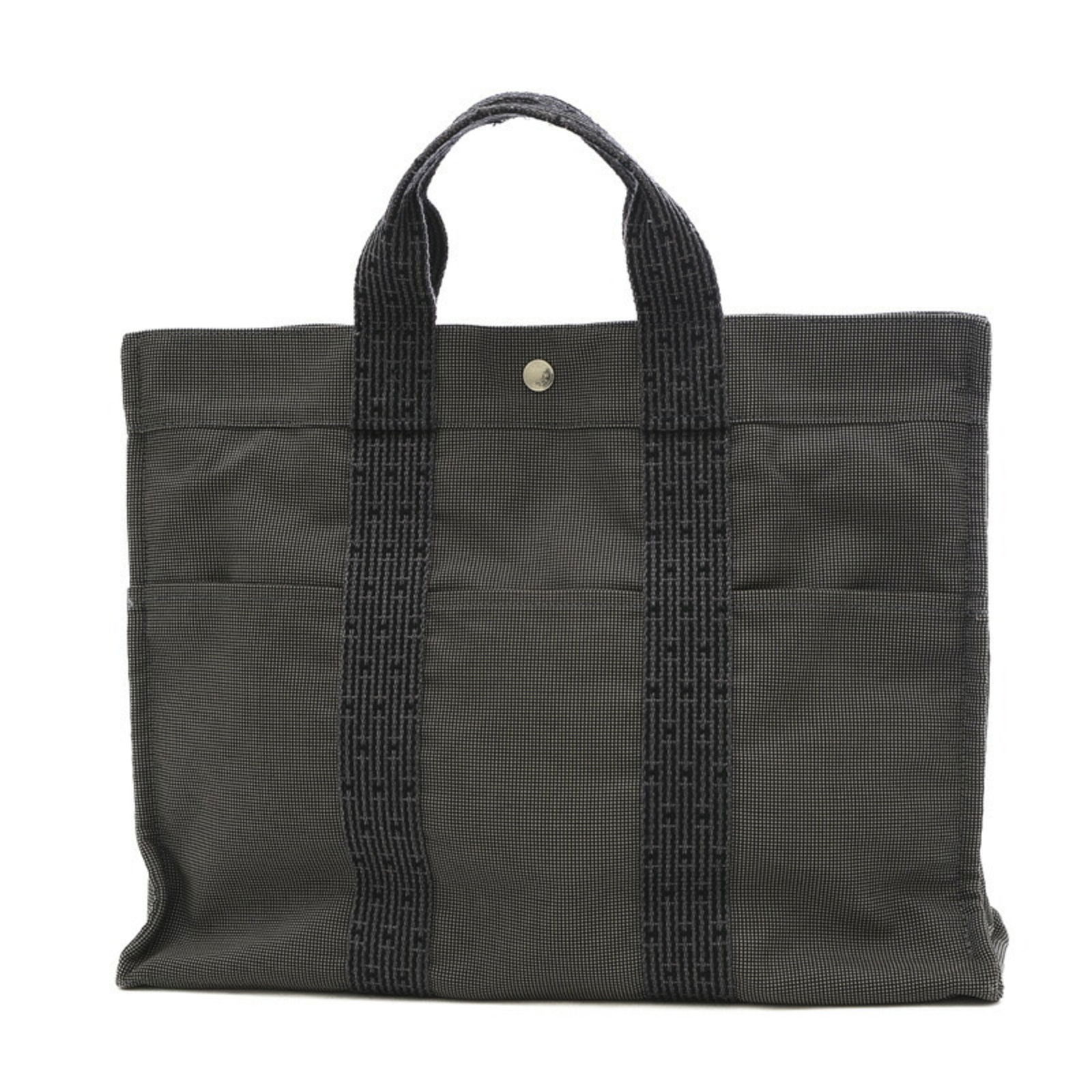 Hermes Aerlein Tote MM Canvas Gray: Hermes Aerlein Tote MM Canvas Gray Brand: Hermes Line: Her Line Type: Handbag Tote bag Material: Canvas Canvas: Color: Gray Gender: Women Size (HxWxD): 31cm x 41cm x 9cm / 12.2 x 16.14 x 3.54 Weight: