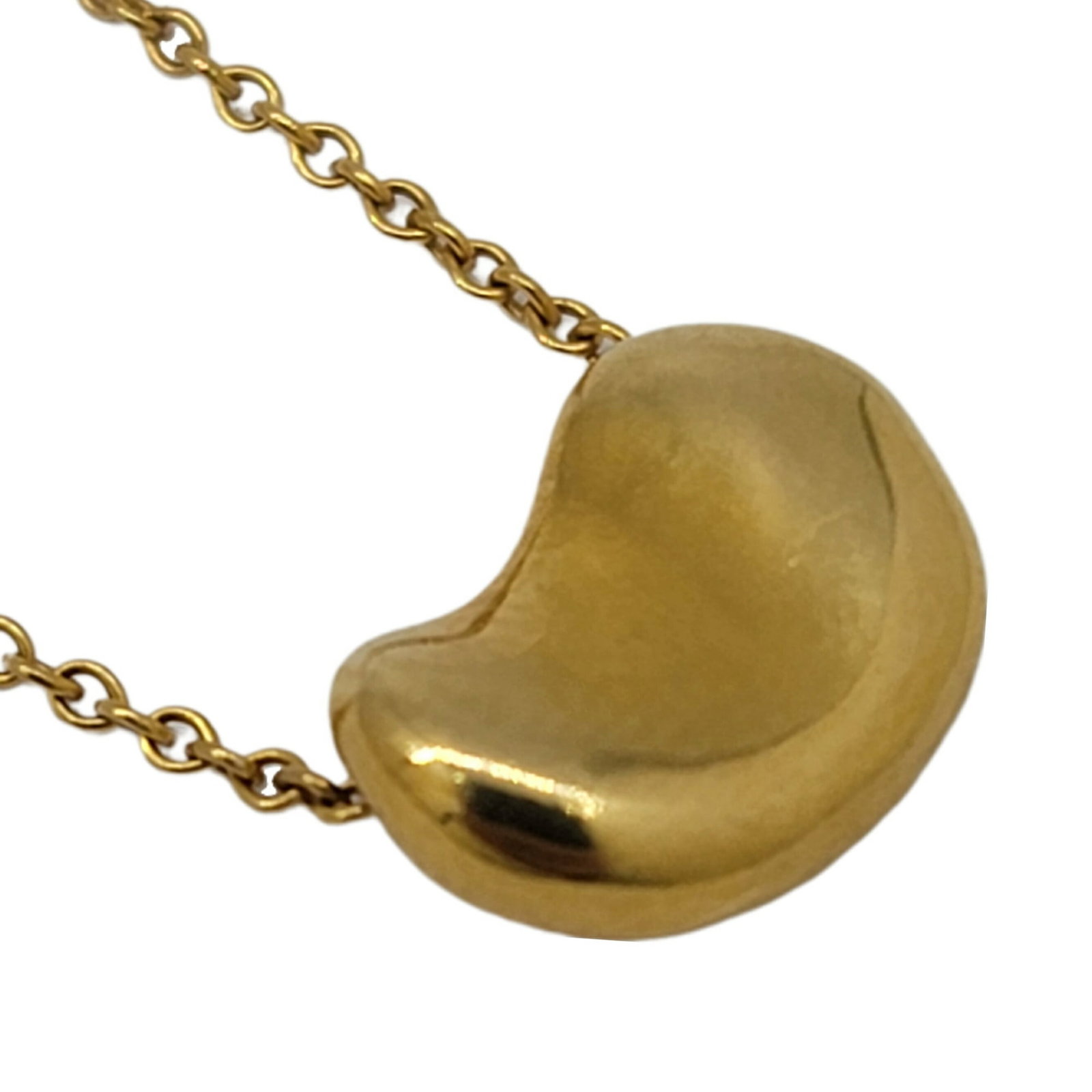 Tiffany & Co. Elsa Peretti Beans Necklace K18YG Yellow Gold Neck Women's Men's Unisex: Tiffany & Co. Elsa Peretti Beans Necklace K18YG Yellow Gold Neck Women's Men's Unisex Brand: Tiffany Necklace Type: Necklace Gender: Men Women Material: Yellow gold (18K) Color: Yellow gold Neck Circu