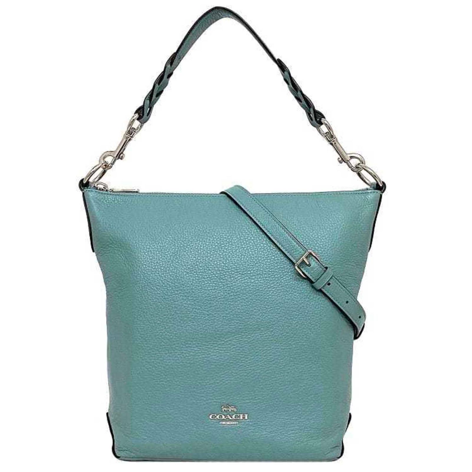 Coach 2way Abbey Duffle Smoky Green Silver F31507 Leather COACH Shoulder Bag Ladies: Coach 2way Abbey Duffle Smoky Green Silver F31507 Leather COACH Shoulder Bag Ladies Brand: Coach Model: F31507 Type: Shoulder bag Material: Leather Leather: Color: Green Hardware Color: Silver Inner P