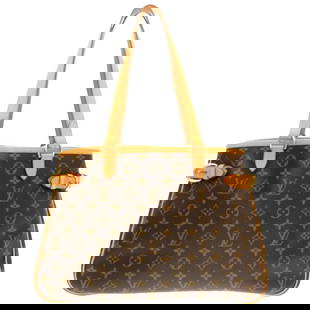Louis Vuitton Monogram Batignolles Oriental M51154 Tote Bag LV 0075 LOUIS VUITTON: Louis Vuitton Monogram Batignolles Oriental M51154 Tote Bag LV 0075 LOUIS VUITTON Brand: Louis Vuitton Line: Monogram Country of Origin: Spain Type: Tote bag Material: Monogram Monogram: Color: Brown
