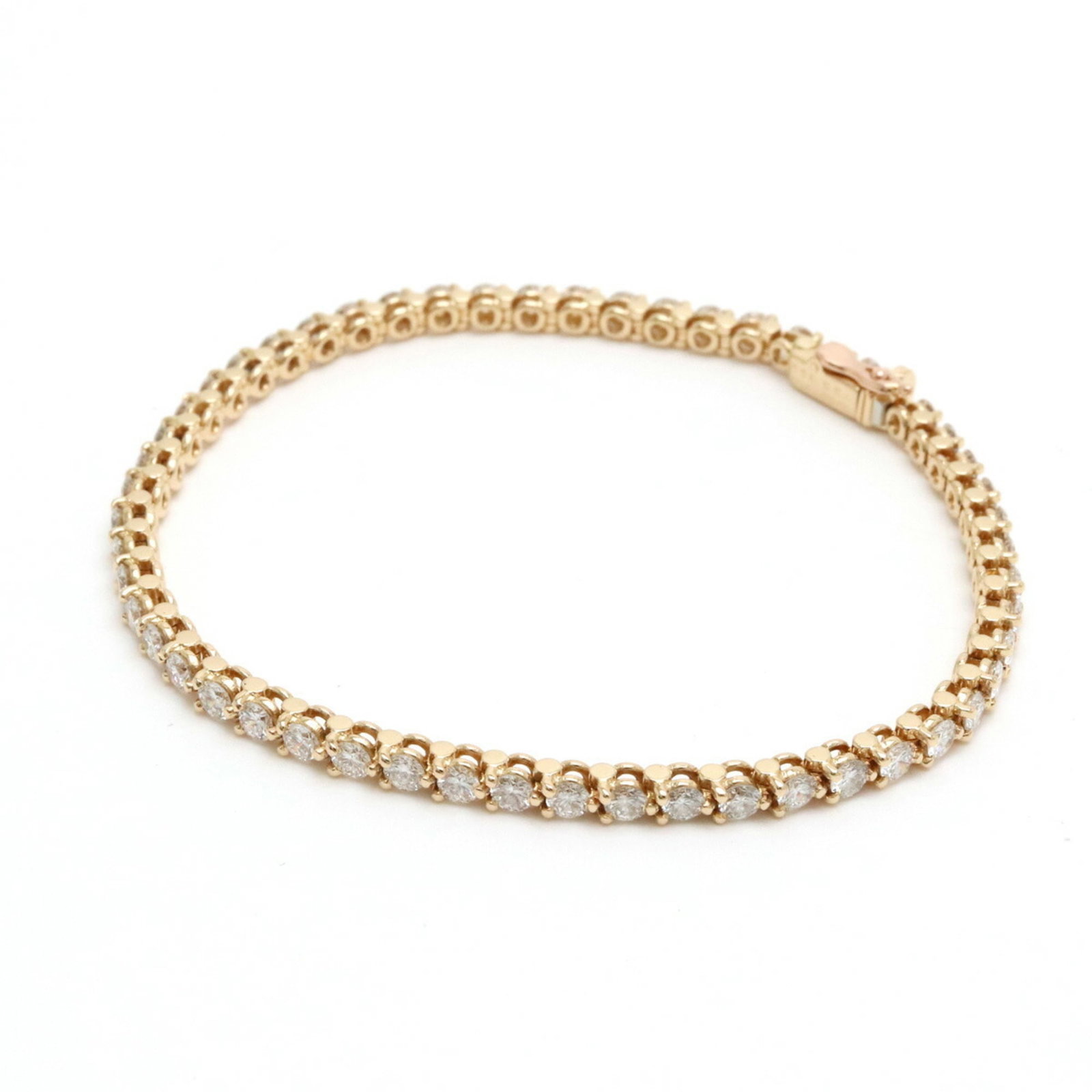 Cartier Tennis Bracelet K18YG 750YG Yellow Gold Diamond: Cartier Tennis Bracelet K18YG 750YG Yellow Gold Diamond Brand: Cartier Type: Tennis bracelet Gender: Women Material: Yellow gold (18K) Stone: Diamond Length: 16.7cm / 6.57 Width: 2.7mm / 0.1 Condition