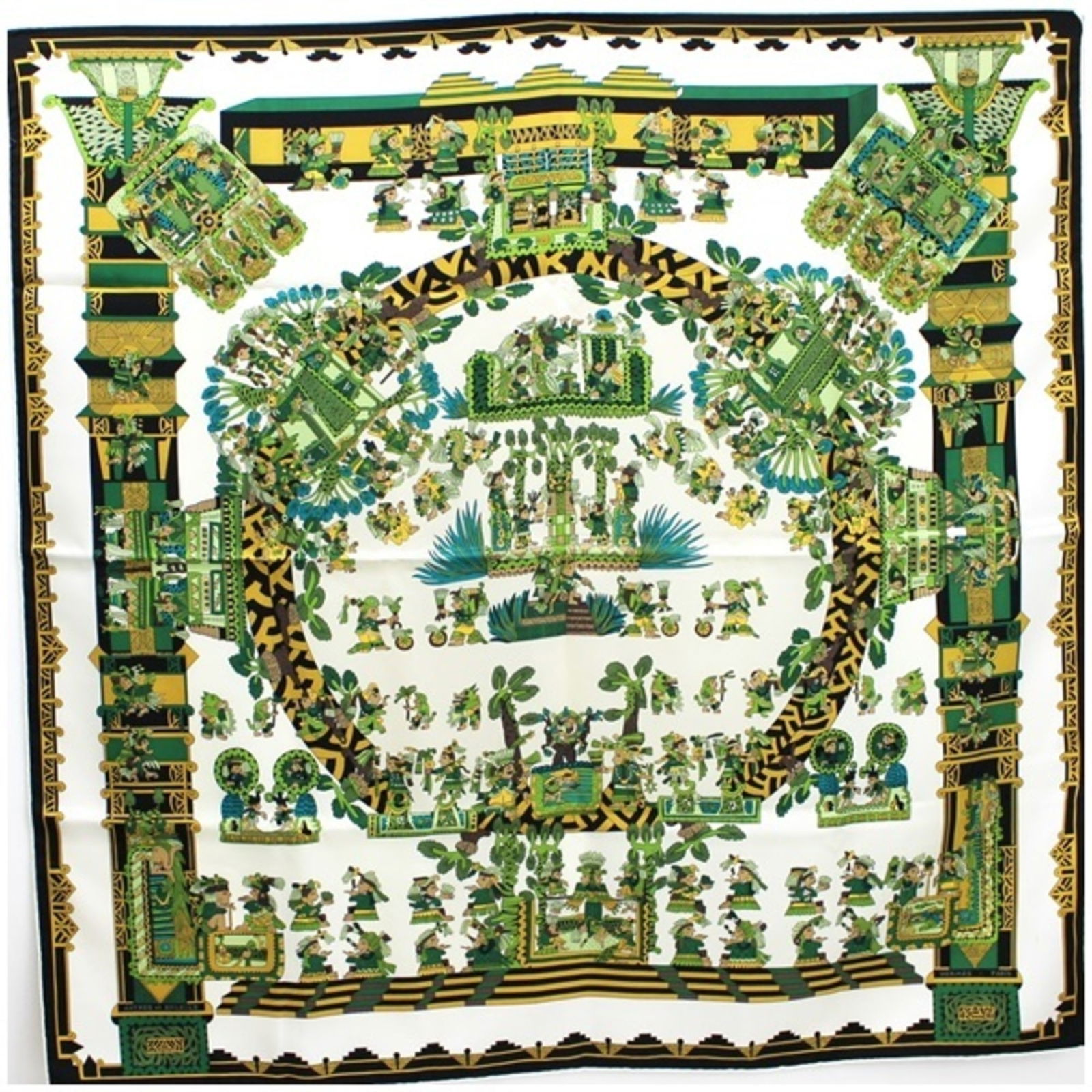 Hermes Scarf Muffler Carre 90 "ASTRES et SOLEILS" Celestial Body and Sun Black x White HERMES | For: Hermes Scarf Muffler Carre 90 "ASTRES et SOLEILS" Celestial Body and Sun Black x White HERMES | For Ladies Brand: Hermes Type: Scarf Gender: Men Women Color: Black White Size (LxW): 88cm x 88cm / 34.6