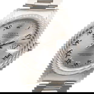 Rolex ROLEX Datejust Oyster Perpetual Watch SS 16220 Men's: Rolex ROLEX Datejust Oyster Perpetual Watch SS 16220 Men's Brand: Rolex Line: Datejust Gender: Men Display: Analog Material (Case): Stainless steel Material (Band): Stainless steel Color: Silver Easy-