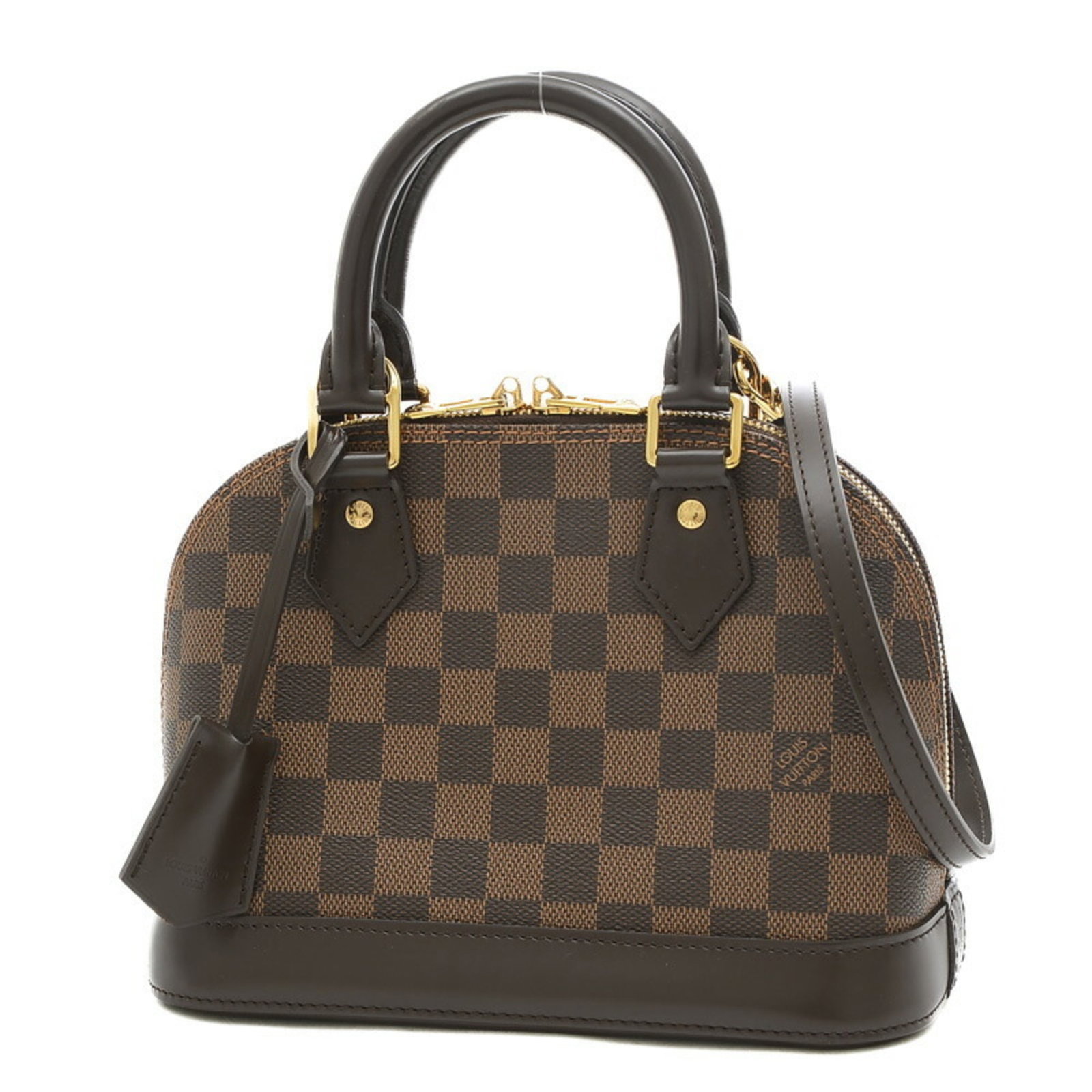 Louis Vuitton Damier Alma BB 2WAY Shoulder Bag N41221: Louis Vuitton Damier Alma BB 2WAY Shoulder Bag N41221 Brand: Louis Vuitton Line: Damier Model: N41221 Type: Handbag Shoulder bag Material: Damier Canvas Damier Canvas: Color: Damier Canvas Gender: Wom