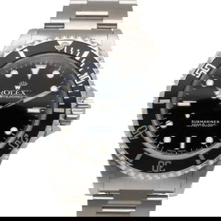 Rolex ROLEX Submariner Non-Date Oyster Perpetual Watch SS 14060 Men's: Rolex ROLEX Submariner Non-Date Oyster Perpetual Watch SS 14060 Men's Brand: Rolex Style: Sport Gender: Men Display: Analog Material (Case): Stainless steel Material (Band): Stainless steel Color: Bla
