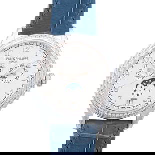 Patek Philippe Annual Calendar: Patek Philippe Annual Calendar Brand: Patek Philippe Model: Annual Calendar Dealer product code: 15596A Movement: Automatic Bracelet material: Leather Year of production: Unknown Condition: New(Unworn
