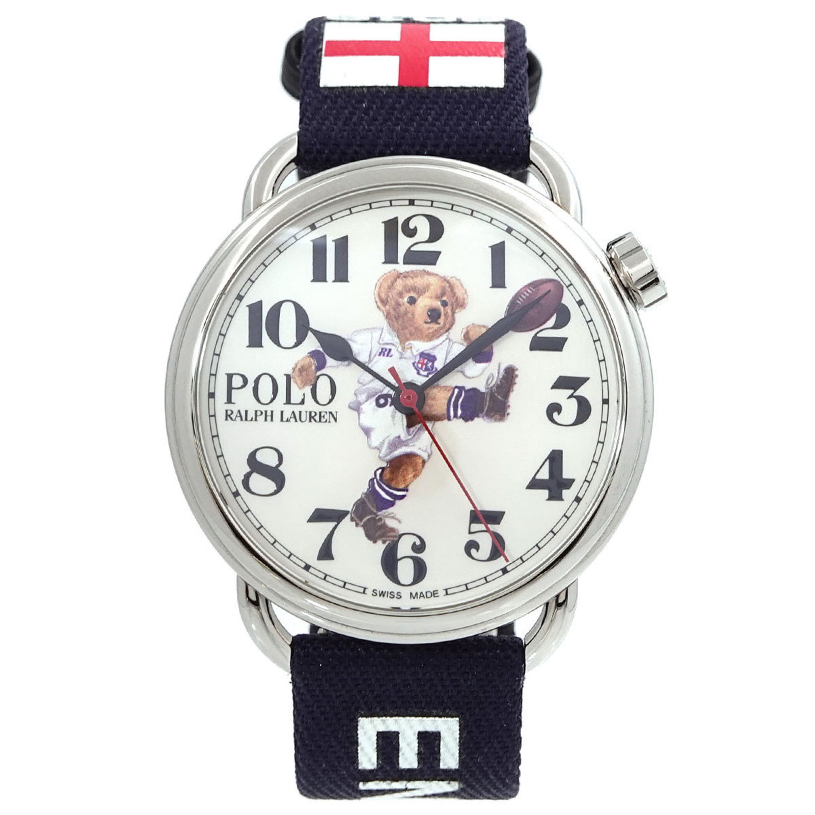 Ralph Lauren RALPH LAUREN Polo Kicker Bear Capsule Collection England RLR0920706 Men's Watch White: Ralph Lauren RALPH LAUREN Polo Kicker Bear Capsule Collection England RLR0920706 Men's Watch White Dial Skeleton Back Automatic Winding Brand: Ralph Lauren Type: Wristwatch Gender: Men Material (Case)