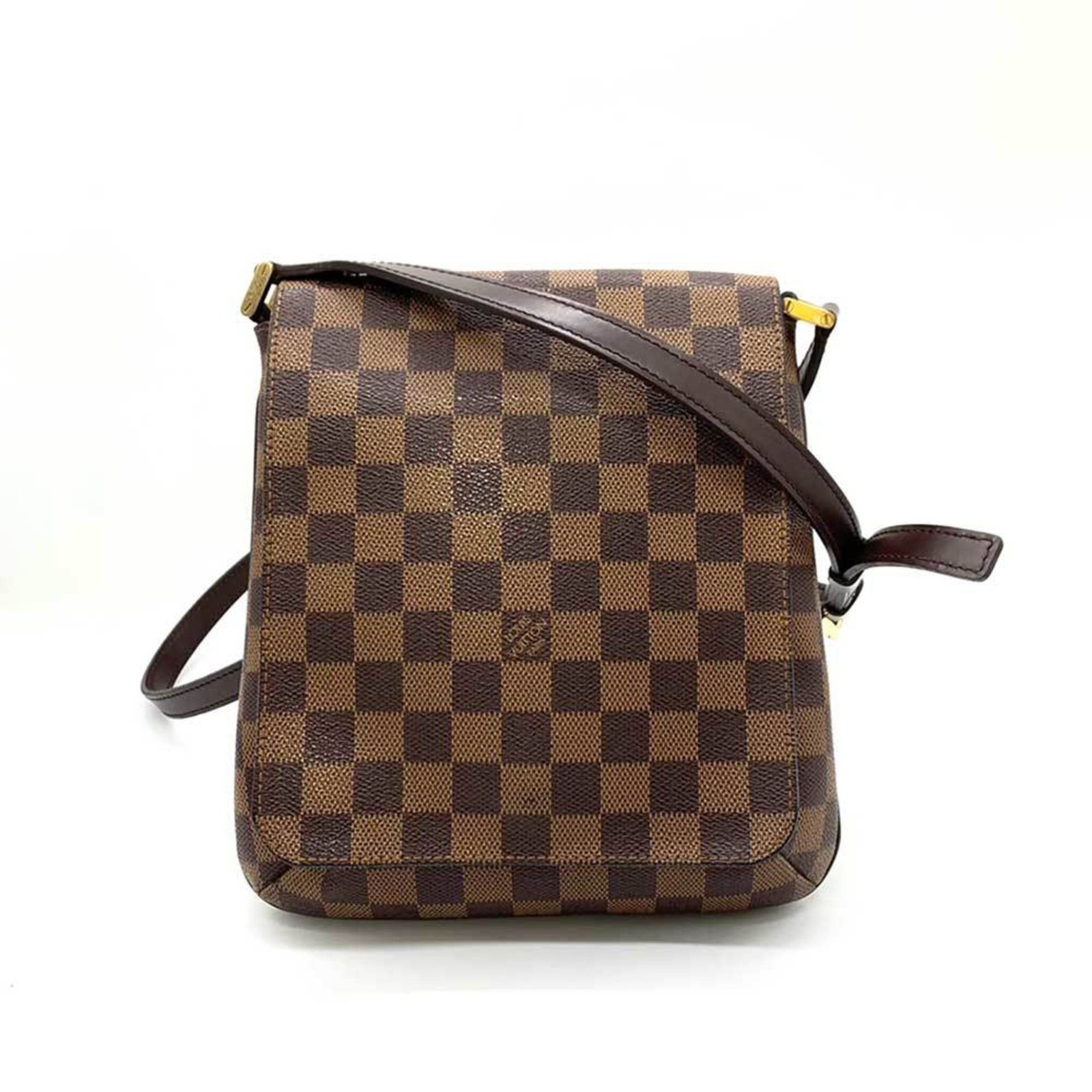Louis Vuitton Bag Musette Salsa Long Shoulder Ebene Brown Pochette Crossbody Women's Damier PVC x: Louis Vuitton Bag Musette Salsa Long Shoulder Ebene Brown Pochette Crossbody Women's Damier PVC x Leather N51300 LOUISVUITTON Brand: Louis Vuitton Line: Damier Model: N51300 Type: Shoulder bag Color: 