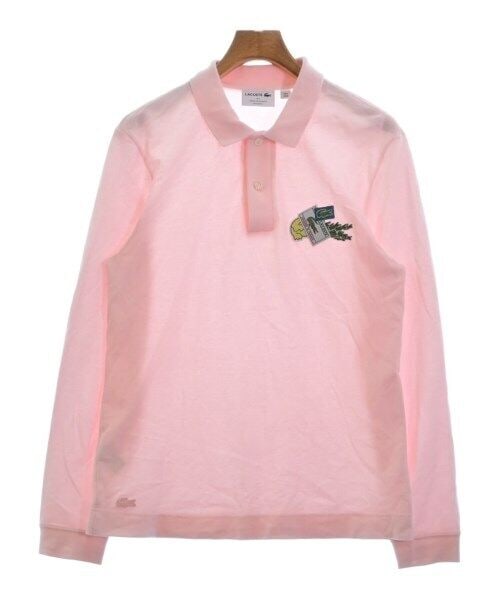 LACOSTE Polo Shirt Pink 4(Approx. L): LACOSTE Polo Shirt Pink 4(Approx. L) Color: Pink "Size (Men's): 4 (L rank)" Size Type: Regular Type: Polo shirt None The BIDHAUS Guarantee: All items in this auction are guaranteed to be 100% authenti