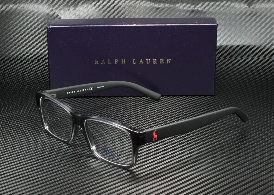 Ralph Lauren Polo PH2117 5407 Shiny Grey Rectangle Mens 54 mm Eyeglasses: Ralph Lauren Polo PH2117 5407 Shiny Grey Rectangle Mens 54 mm Eyeglasses Style: Rectangle Temple Length: 145 mm Lens Socket Width: 54 mm Type: Eyeglasses Features: Full Rim Year Manufactured: 2020-202