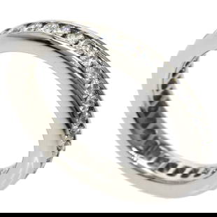 Harry Winston Channel Set Round Cut Eternity Diamond Ring / Platinum PT950 Ladies HARRY WINSTON: Harry Winston Channel Set Round Cut Eternity Diamond Ring / Platinum PT950 Ladies HARRY WINSTON Brand: Harry Winston Gender: Women Material: Platinum 950 Stone: Diamond Stone Cut: Round cut US Size: 5