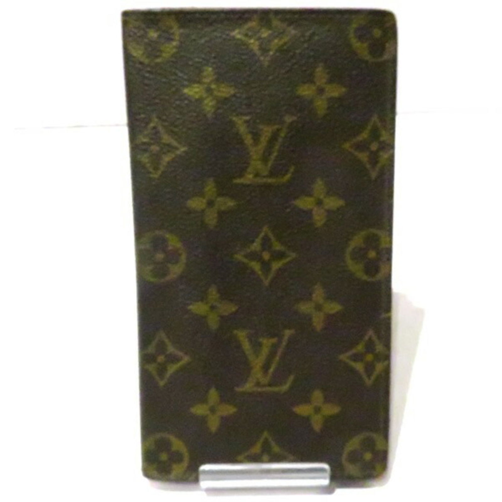 Louis Vuitton Monogram Porto Cult Credit M60825 Long Wallet Men's: Louis Vuitton Monogram Porto Cult Credit M60825 Long Wallet Men's Brand: Louis Vuitton Line: Monogram Model: Porto Cult Credit Gender: Men Material: Monogram Monogram: Color: Brown Monogram Size (HxWx