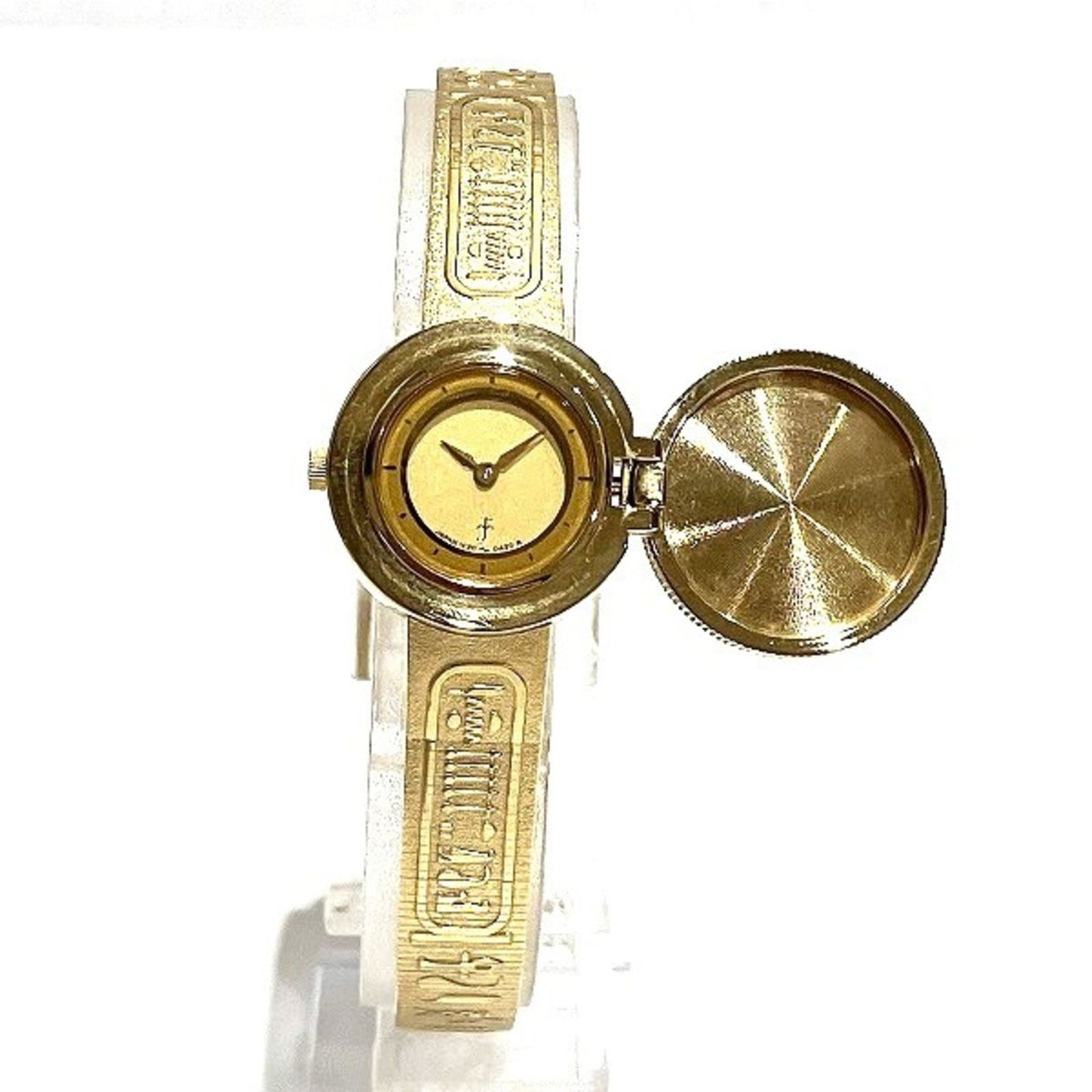 Seiko Golden Nefertiti 1e20 0a20 Quartz Watch Ladies