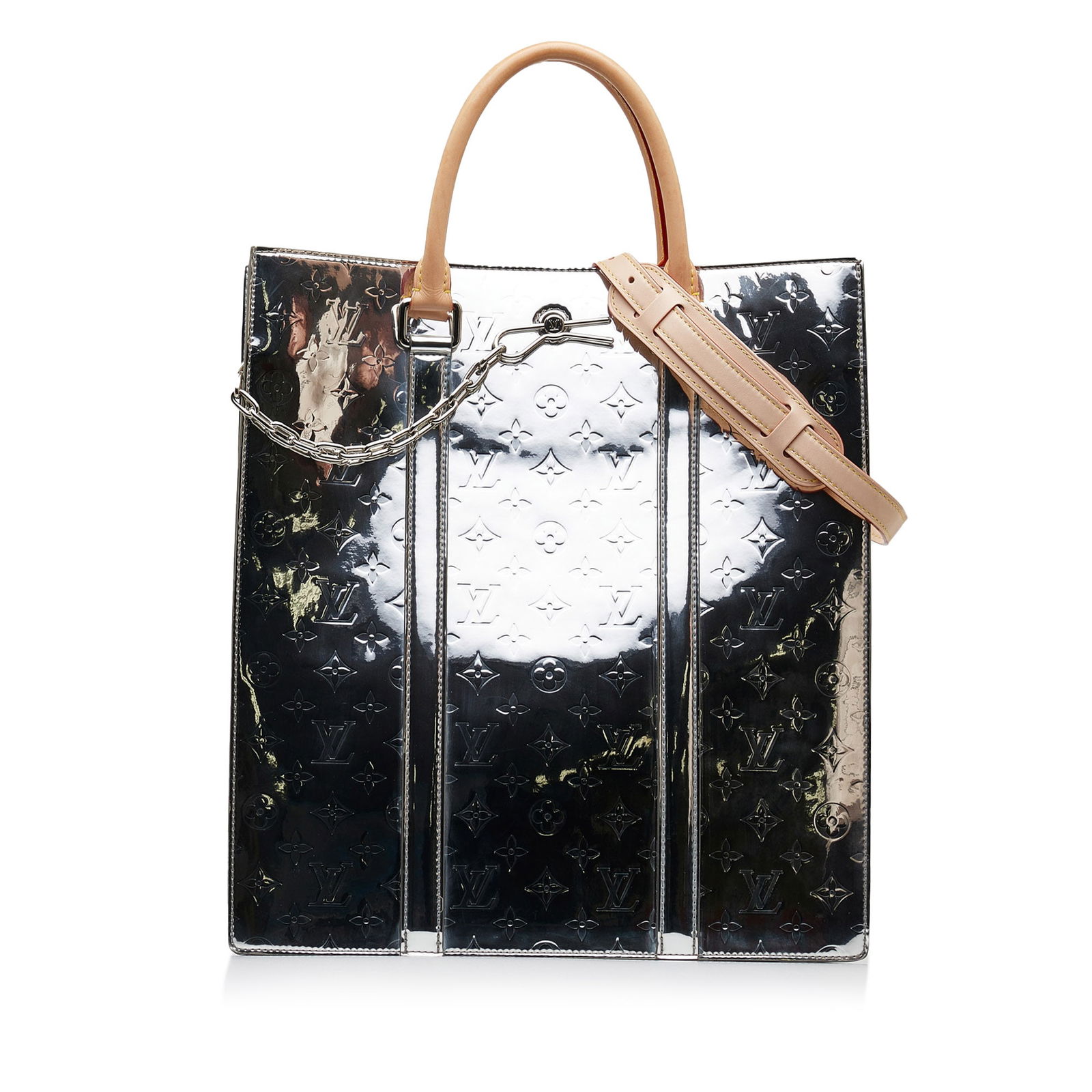 Louis Vuitton Monogram Vernis Miroir Sac Plat