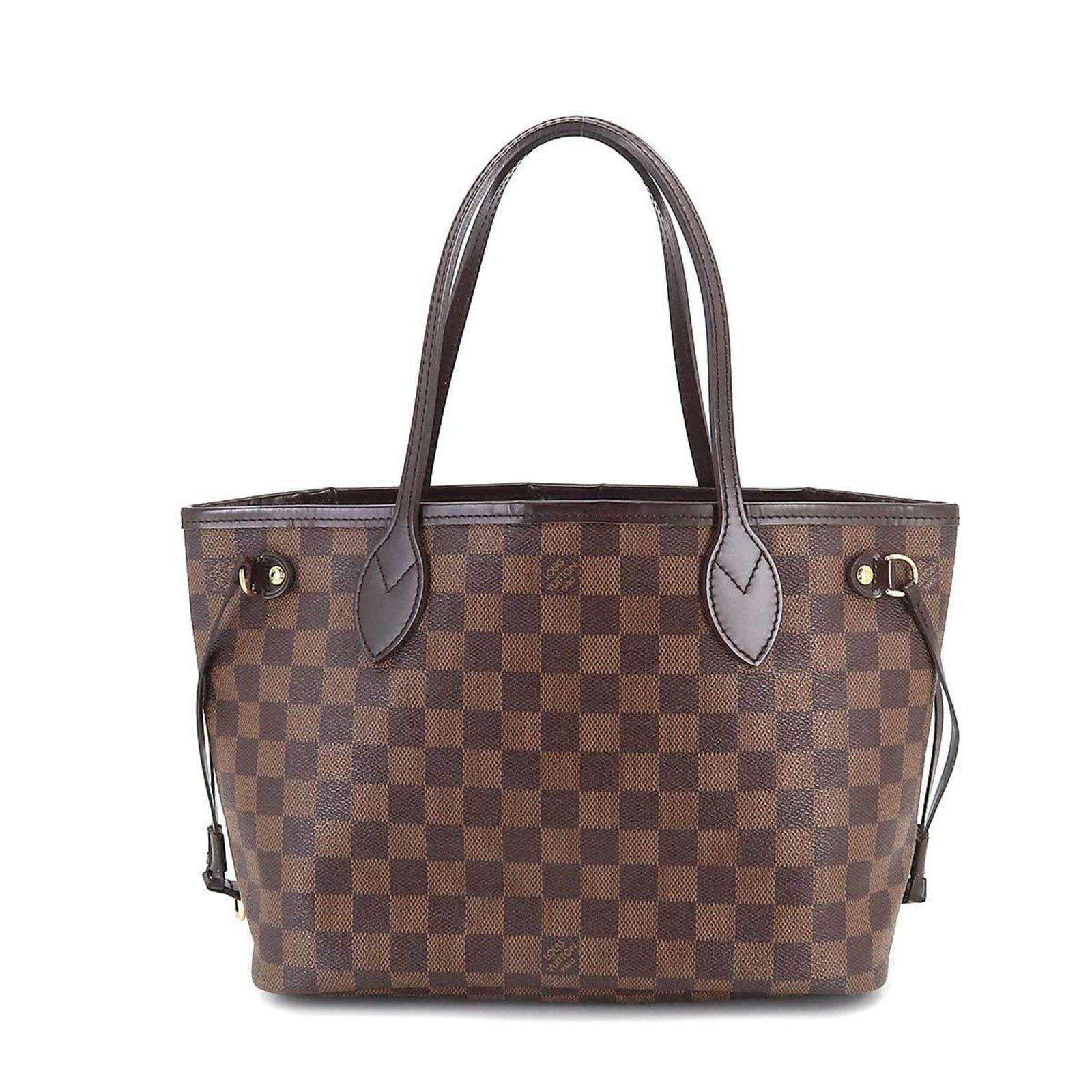Louis Vuitton LOUIS VUITTON Damier Neverfull PM Tote Bag Ebene N51109 Brown: Louis Vuitton LOUIS VUITTON Damier Neverfull PM Tote Bag Ebene N51109 Brown Brand: Louis Vuitton Line: Damier Model: Neverfull PM Type: Tote bag Material: PVC PVC: Color: Brown Damier Canvas Ebene Out