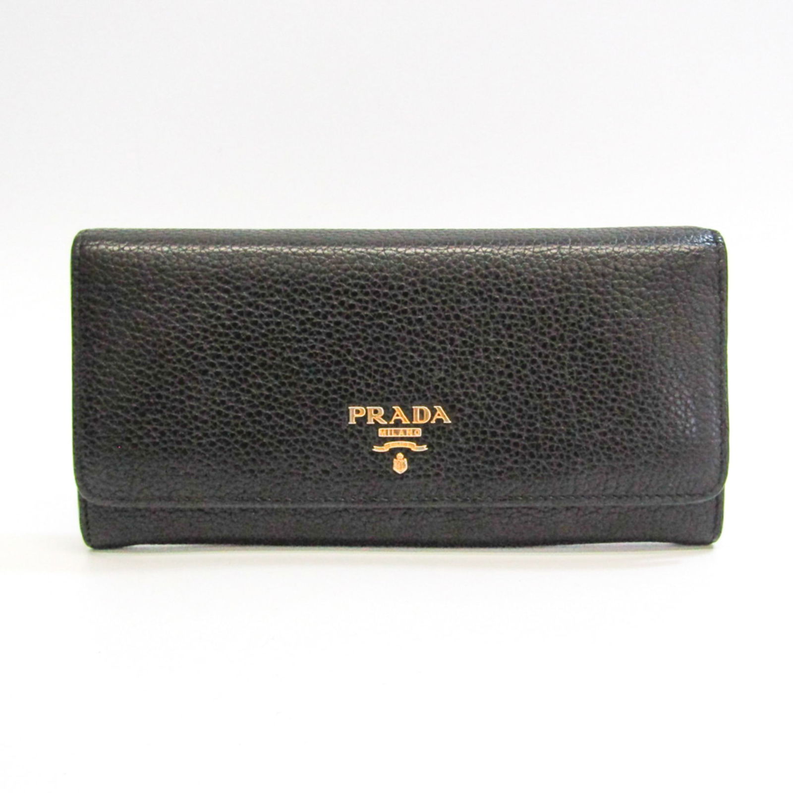 Prada Women's Leather Long Wallet (bi-fold) Black: Prada Women's Leather Long Wallet (bi-fold) Black Brand: Prada Country of Origin: Italy Type: Long wallet (bi-fold) Gender: Women Material: Leather Leather: Color: Black Size (HxWxD): 9.5cm x 18cm x 1