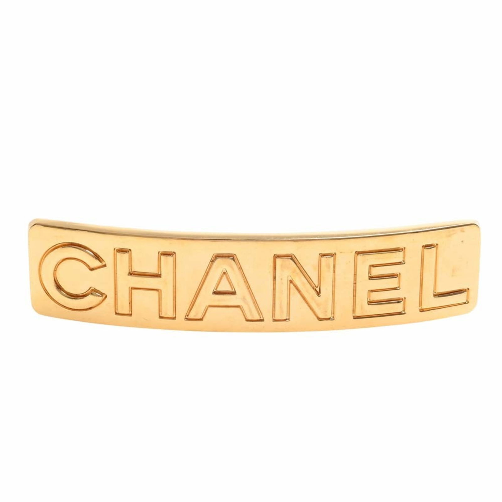 Chanel Valletta Hair Clip Gold Ladies Auction