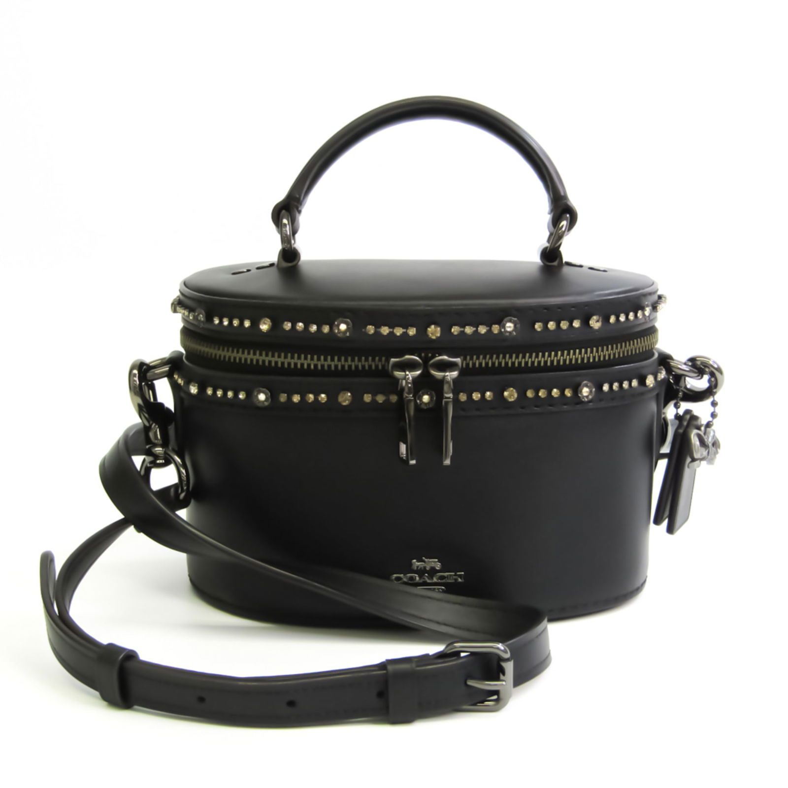 Coach Selena Gomez Vanity 39292 Women's Leather Handbag Shoulder Bag Black: Coach Selena Gomez Vanity 39292 Women's Leather Handbag Shoulder Bag Black Brand: Coach Model: Selena Gomez Vanity 39292 Country of Origin: Vietnam Type: Handbag Shoulder bag Material: Leather Leather