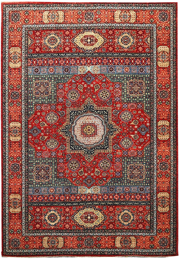 9 x 12 Red Super Kazak Rug: 9 x 12 Red Super Kazak Rug Free continental US Shipping Size in Feet: Width: 9.1 x Length: 11.11 Size in Inches: Width: 109 in x Length: 143 in Rug Type: Area Rug Colors: Red Weave: Hand-knotted Patte