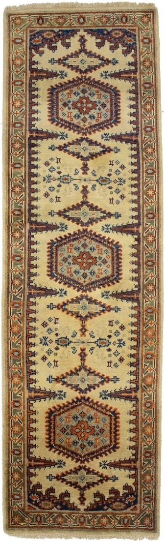 3X8 Tribal Geometric Design Indo-Viss Oriental Runner Rug Kitchen Carpet 26X83: 3X8 Tribal Geometric Design Indo-Viss Oriental Runner Rug Kitchen Carpet 26X83 Free continental US Shipping Type: Runners Color: Cream Rust Orange Beige Brown Navy Blue etc Size: 8"3 X 2"6 Ft Producti