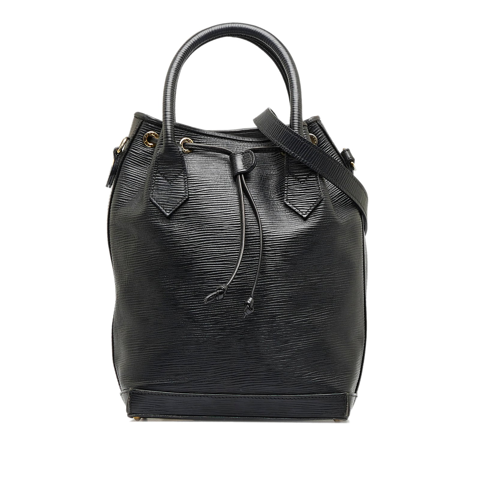 Fendi Leather Satchel: Fendi Leather Satchel This satchel features a leather body rolled leather handles a detachable flat strap an open top with drawstring closure and an interior zip pocket. Brand: Fendi Model: Leather Sa