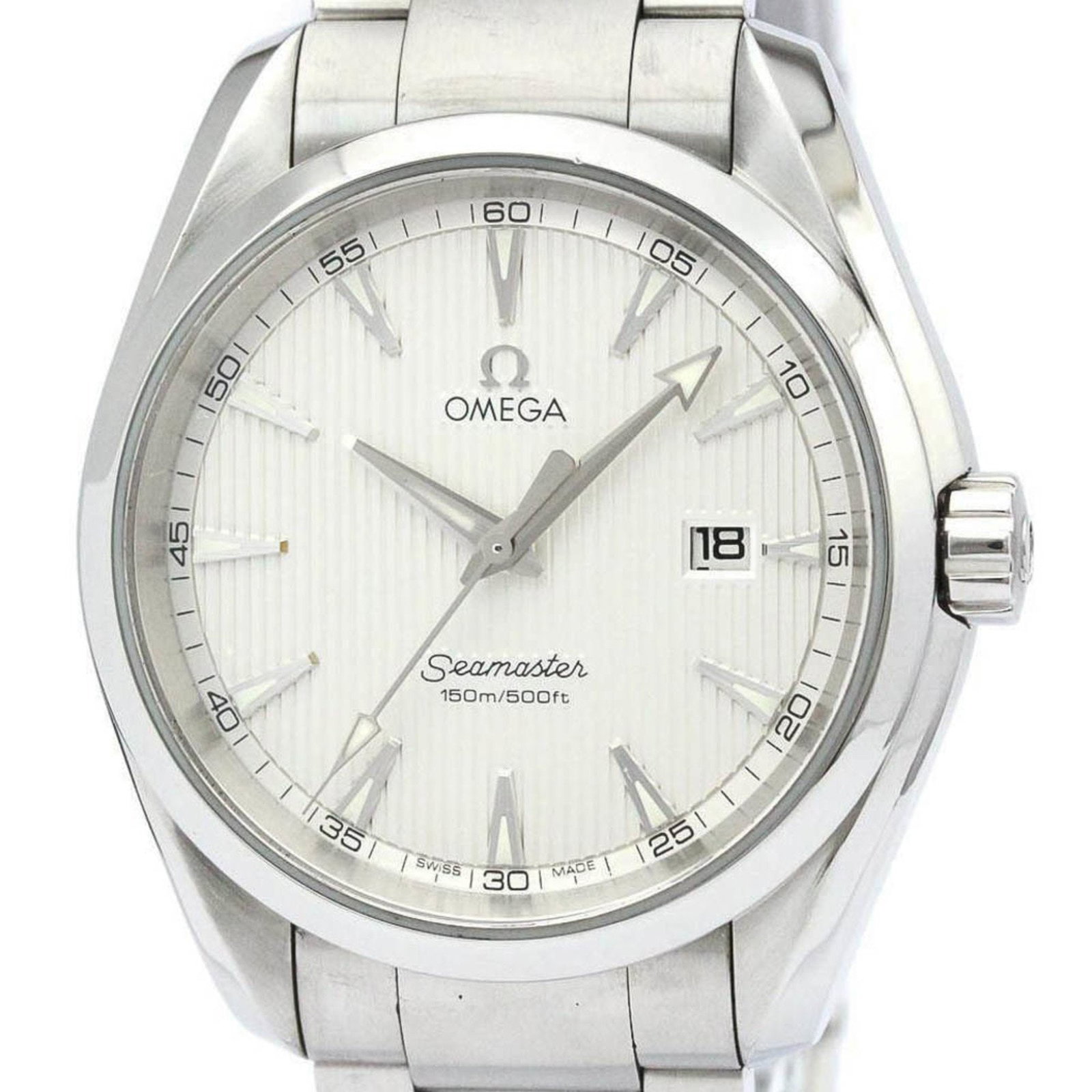Polished OMEGA Seamaster Aqua Terra Mens Watch 231.10.39.60.02.001 BF562521: Polished OMEGA Seamaster Aqua Terra Mens Watch 231.10.39.60.02.001 BF562521 Brand: Omega Line: Seamaster Model: 231.10.39.60.02.001 Style: Sport Gender: Men Material (Case): Stainless steel Material (
