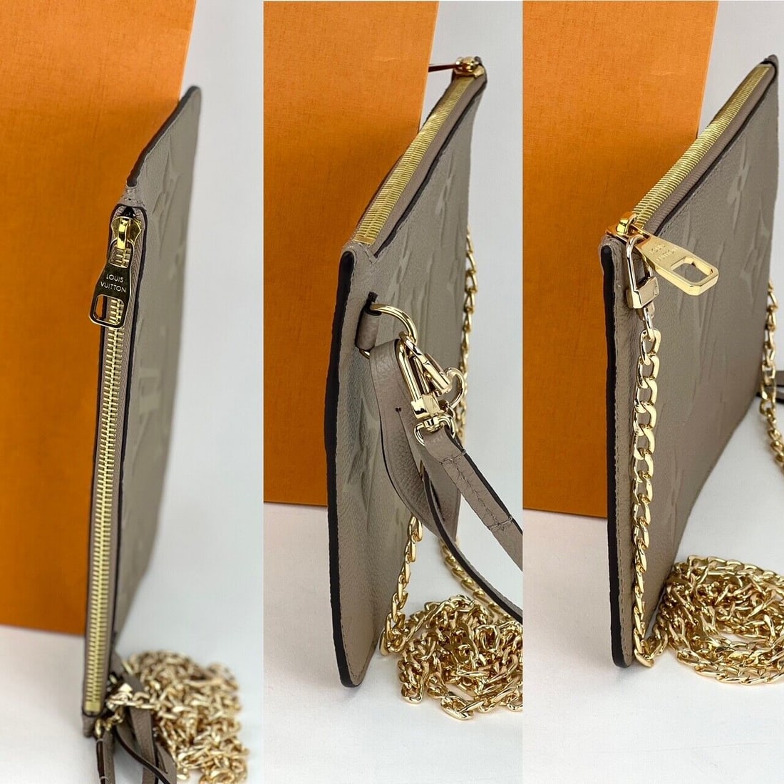 Louis vuitton gold chain discount crossbody