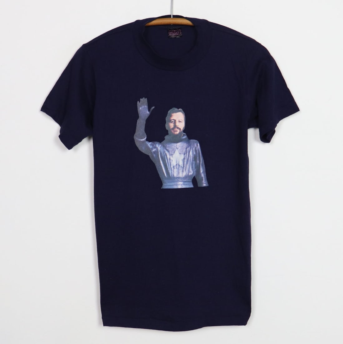 1974 Ringo Starr Goodnight Vienna Promo Shirt: 1974 Ringo Starr Goodnight Vienna Promo Shirt Original 1974 Ringo Starr Goodnight Vienna Promo Shirt. This is a true vintage shirt, not a modern reproduction. Sizes vary so please use measurements for