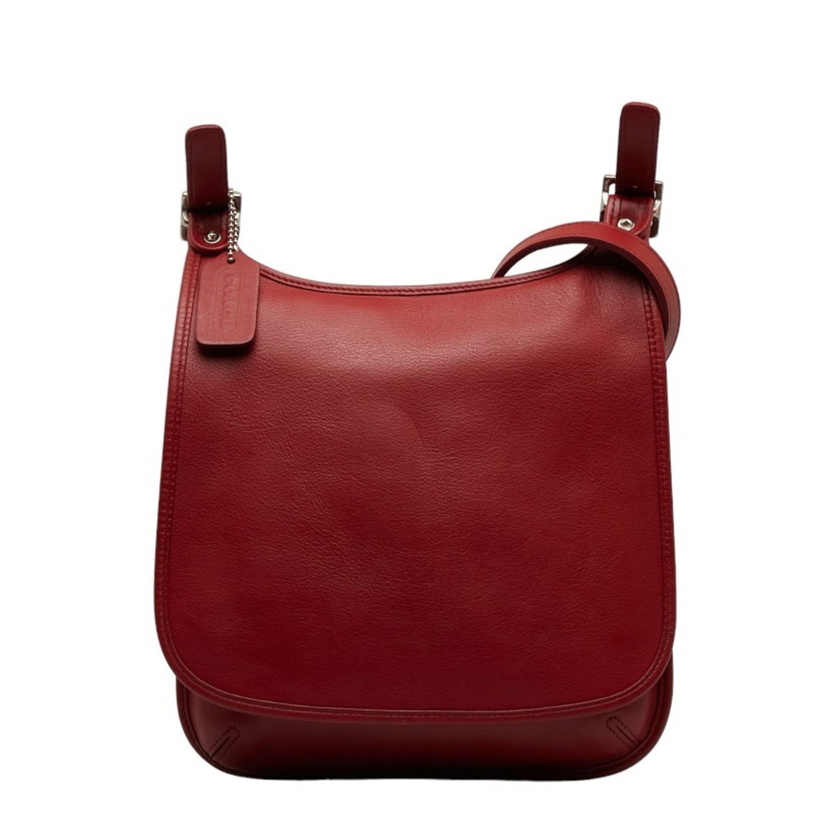 Leather crossbody bag Coach Red in Leather - 25100014