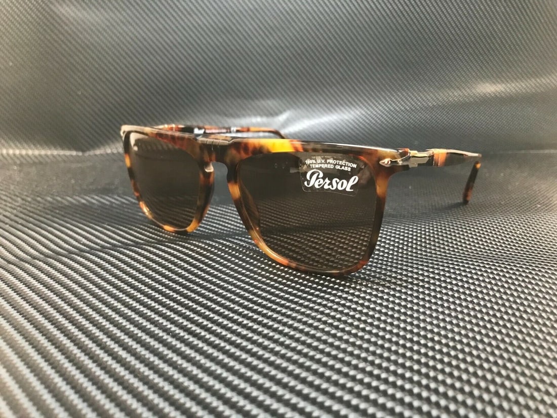 PERSOL PO3225S 108 53 Caffe Havana Square Rectangle Unisex 56 mm Sunglasses: PERSOL PO3225S 108 53 Caffe Havana Square Rectangle Unisex 56 mm Sunglasses Type: Sunglasses Frame Color: Brown Style: Rectangle New The BIDHAUS Guarantee: All items in this auction are guaranteed to