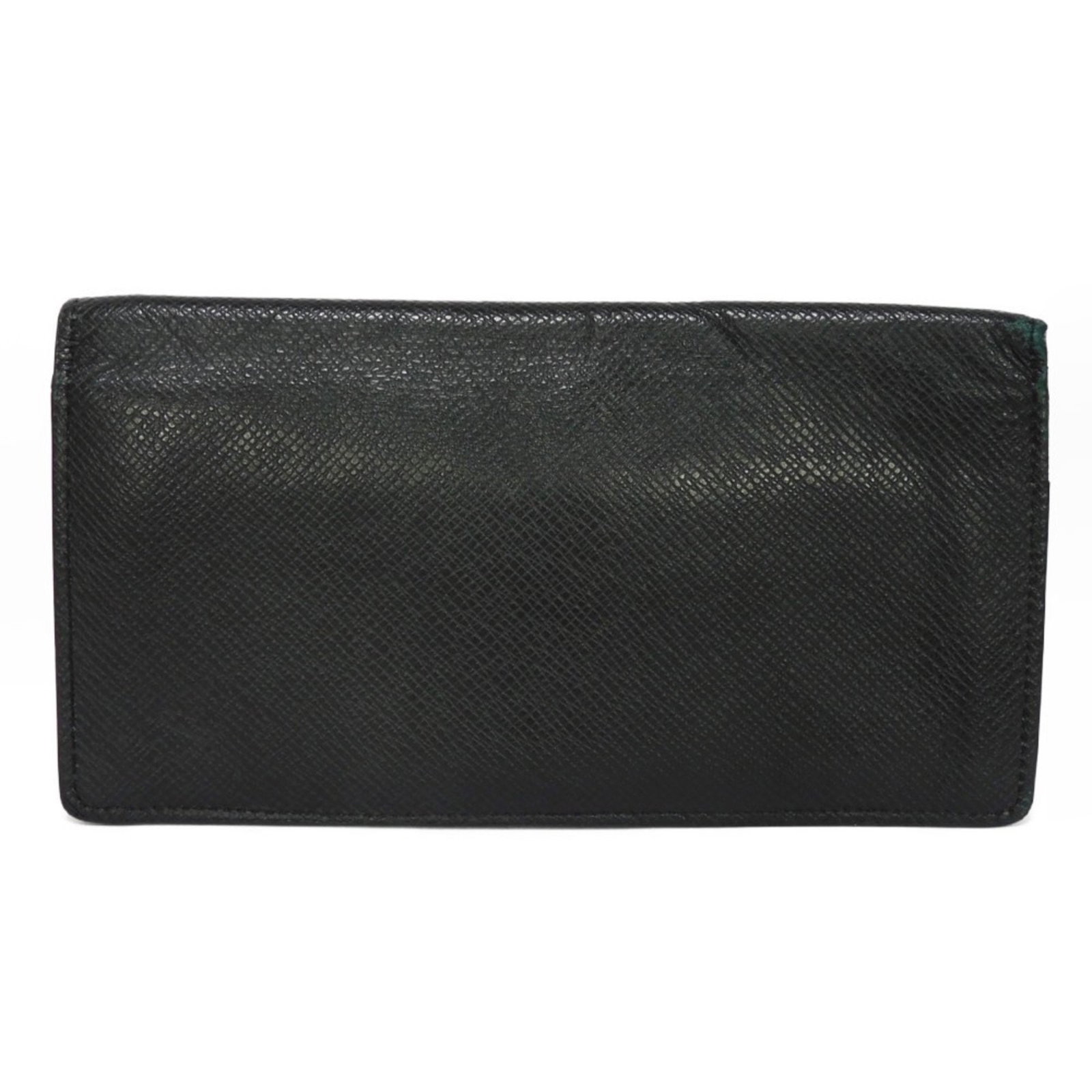 LOUIS VUITTON Long Wallet Portefeuille LV Logo Black New Bifold Billfold Taiga Noir M30541 Men's: LOUIS VUITTON Long Wallet Portefeuille LV Logo Black New Bifold Billfold Taiga Noir M30541 Men's Brand: Louis Vuitton Line: Taiga Model: Ron Wallet M30541 Country of Origin: France Type: Bill wallet (