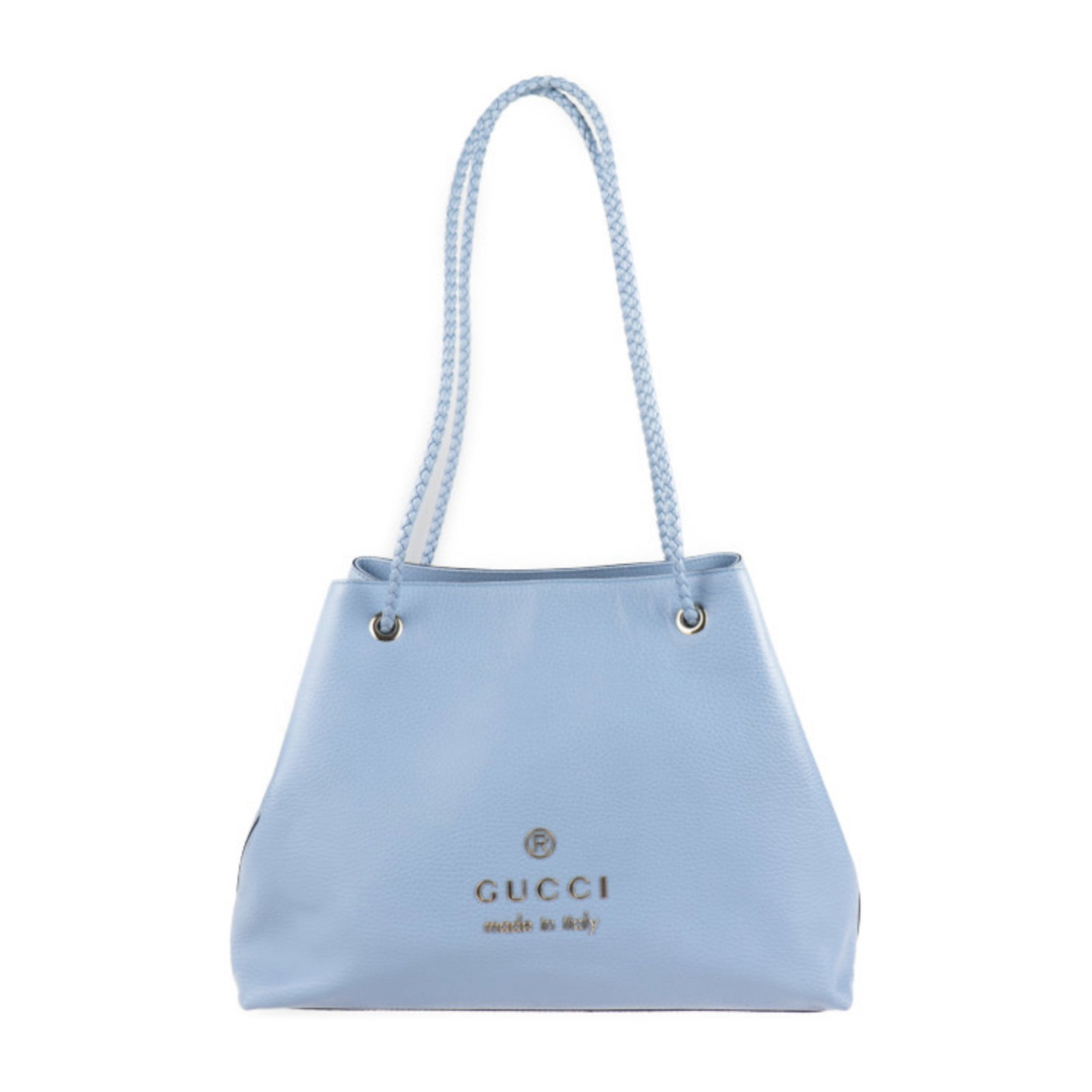 GUCCI Gucci shoulder bag 419689 leather light blue logo: GUCCI Gucci shoulder bag 419689 leather light blue logo Brand: Gucci Type: Handbag Shopping bag Shoulder bag Tote bag Color: Light blue Closure: Open Inner Pocket: Zipper pocket1 Open pocket2 Zipper p