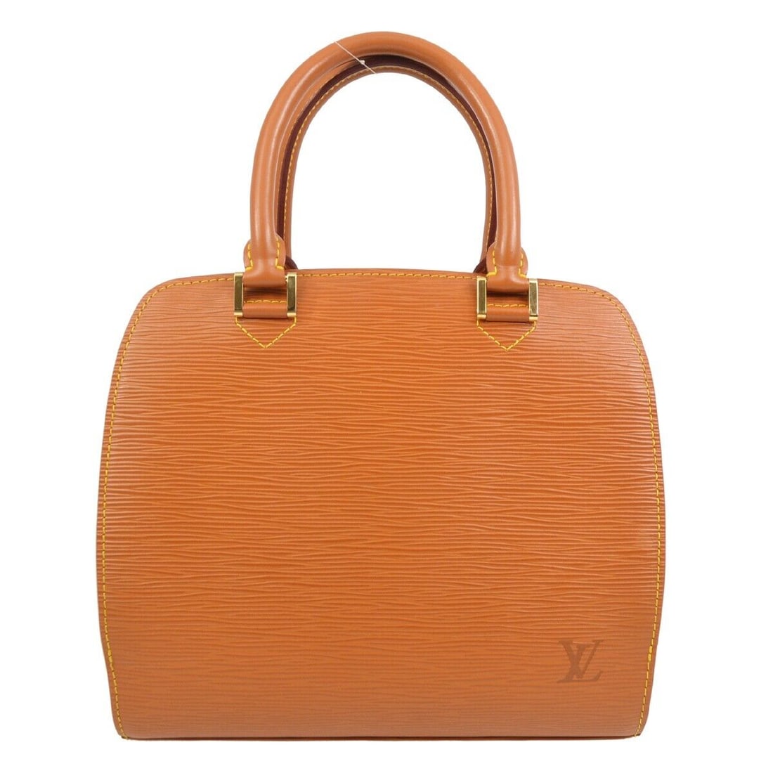 Louis Vuitton Brown Epi Pont Neuf Handbag M52058 MI0948: Louis Vuitton Brown Epi Pont Neuf Handbag M52058 MI0948 Exterior Material: Epi Leather Leather Style: Satchel/Top Handle Bag Exterior Color: Brown Bag Width: 9.8 Pattern: Epi Bag Height: 9.4 Closure: 