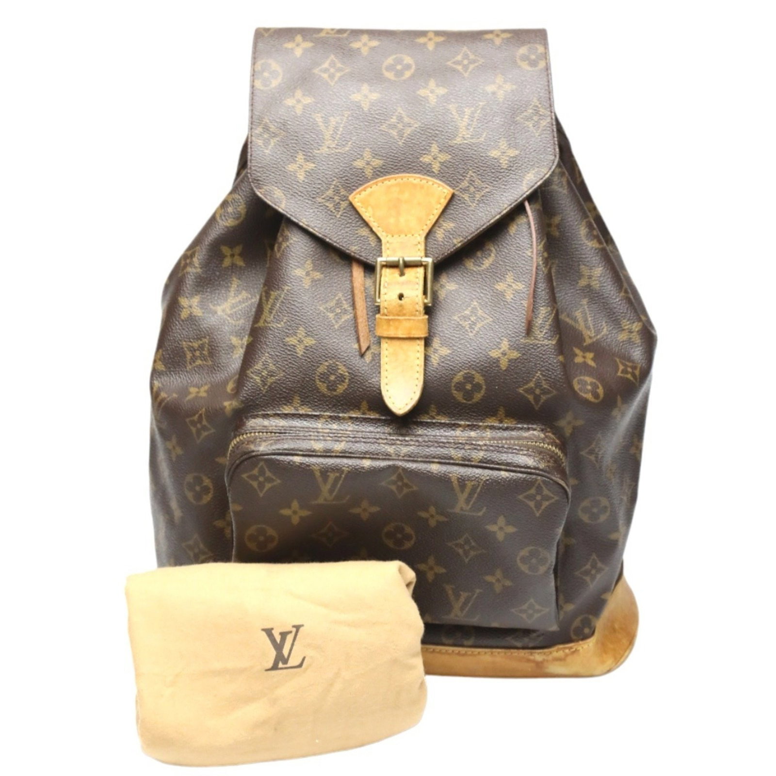 LOUIS VUITTON Monogram Montsouris M51135 Louis Vuitton Brown Backpack/Daypack LV: LOUIS VUITTON Monogram Montsouris M51135 Louis Vuitton Brown Backpack/Daypack LV Brand: Louis Vuitton Type: Backpack Material: Monogram Monogram: Color: Brown Monogram Gender: Women Men Size (HxWxD): 
