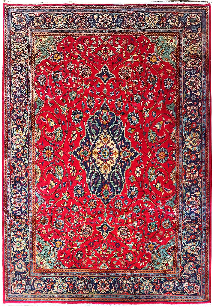 8 x 11 Persian hand made Quality Wool Rug: 8 x 11 Persian hand made Quality Wool Rug Free continental US Shipping Size in Feet: Width: 7.9 x Length: 11.5 Size in Inches: Width: 93 in x Length: 137 in Rug Type: Area Rug Colors: Red Blue green W