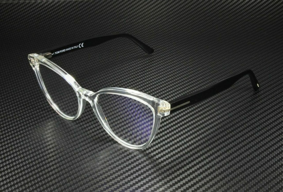 Tom Ford FT5639-B 026 Crystal Blue Blockers 54 mm Womens Eyeglasses: Tom Ford FT5639-B 026 Crystal Blue Blockers 54 mm Womens Eyeglasses Frame Color: Blue Type: Sunglasses New The BIDHAUS Guarantee: All items in this auction are guaranteed to be 100% authentic. At Your