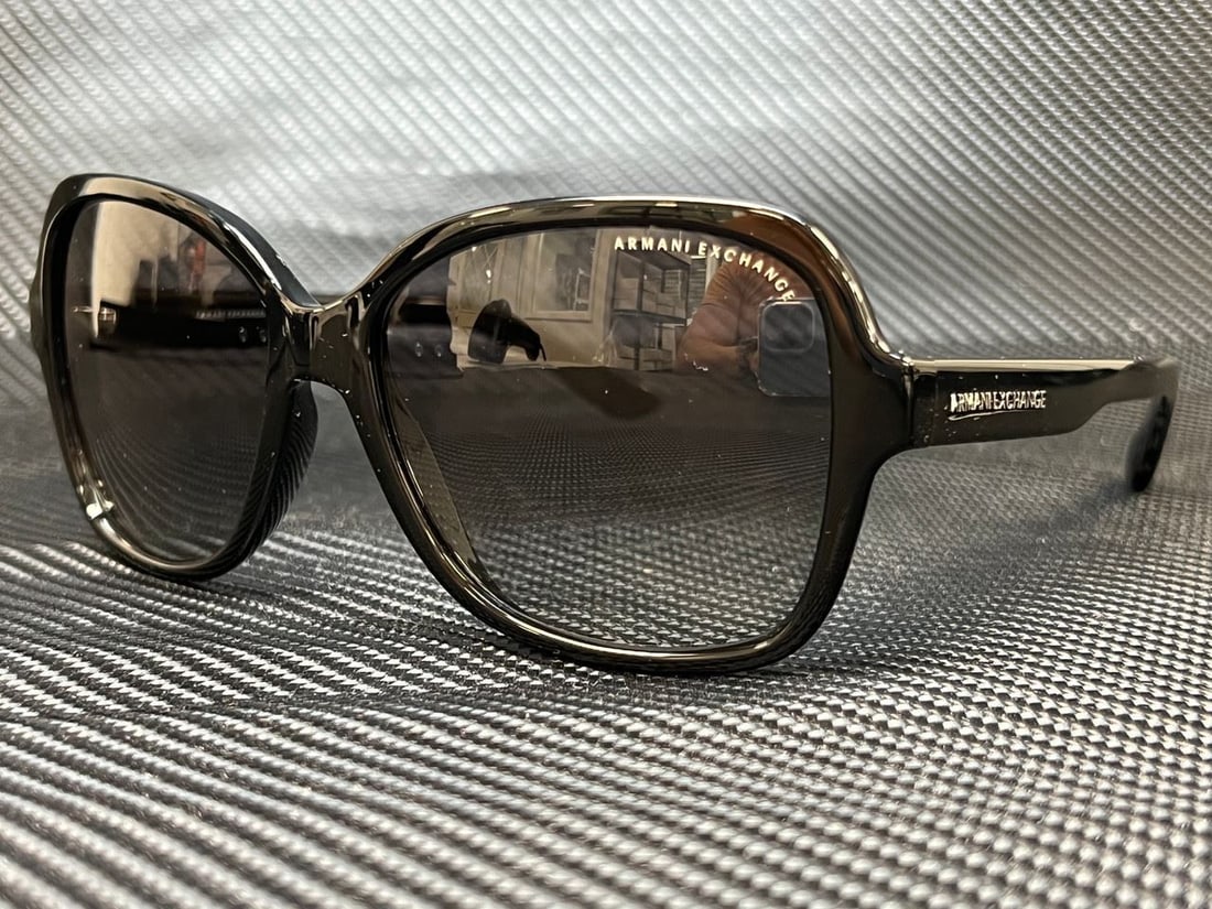 ARMANI EXCHANGE AX4029S 800411 Shiny Black Butterfly 57 mm Womens Sunglasses: ARMANI EXCHANGE AX4029S 800411 Shiny Black Butterfly 57 mm Womens Sunglasses Frame Color: Black Style: Butterfly Type: Sunglasses New The BIDHAUS Guarantee: All items in this auction are guaranteed to