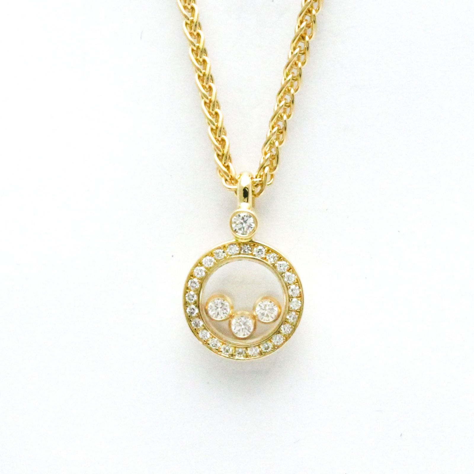 Chopard Happy Diamond 793957 Yellow Gold (18K) Diamond Men Women Fashion Pendant (Yellow Gold): Chopard Happy Diamond 793957 Yellow Gold (18K) Diamond Men Women Fashion Pendant (Yellow Gold) Brand: Chopard Model: Happy Diamond 793957 Necklace Type: Pendant necklace Pendant Type: Pendant Style: F