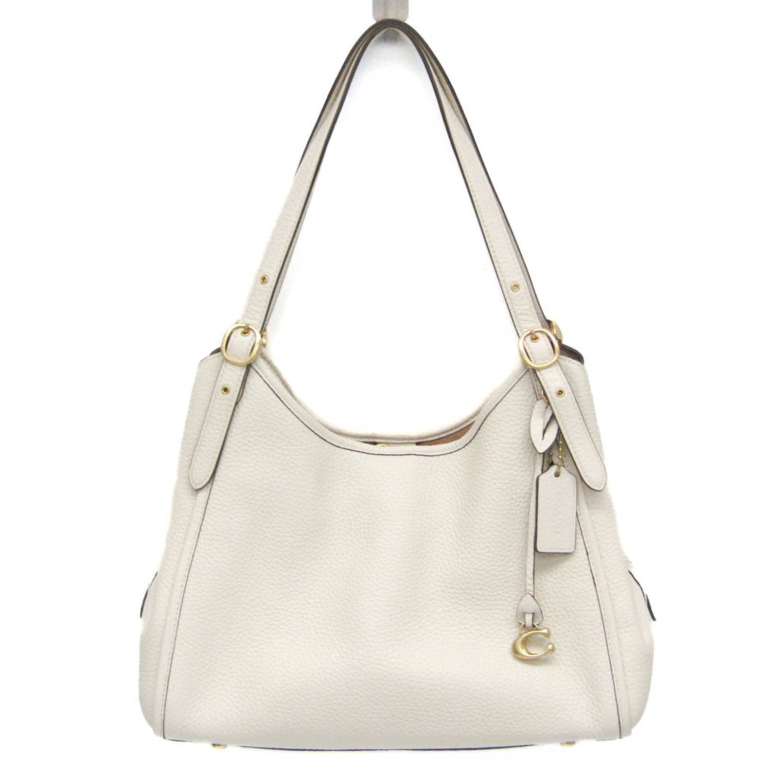 Coach Loli C4824 Women's Leather Shoulder Bag White: Coach Loli C4824 Women's Leather Shoulder Bag White Brand: Coach Model: Loli C4824 Country of Origin: Vietnam Type: Shoulder bag Material: Leather Leather: Color: White Gender: Women Size (HxWxD): 26c